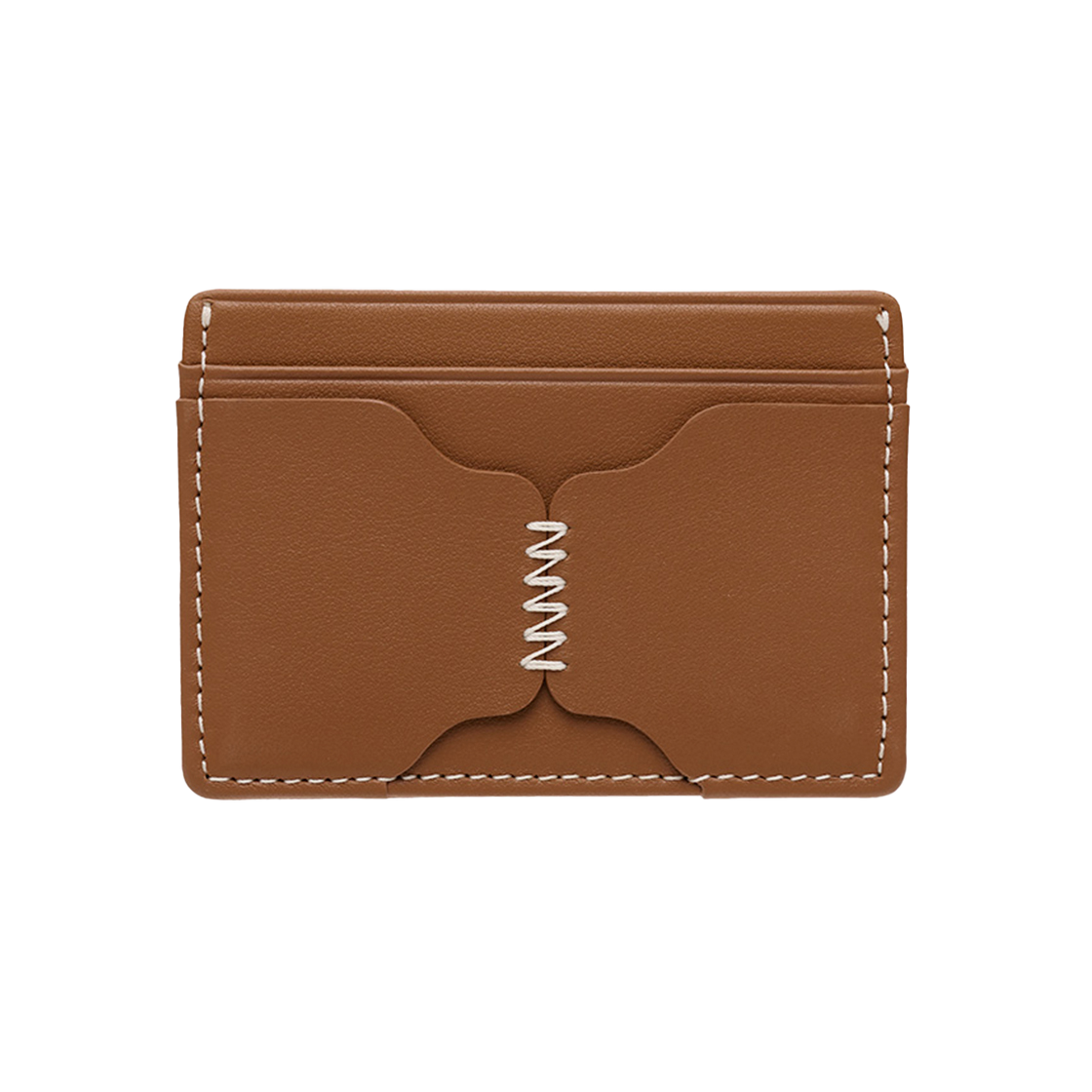 르마스크 론즈 스티치 소가죽 카드지갑 브라운(Le Masque Lones Stitch Cowhide Card Wallet Brown)