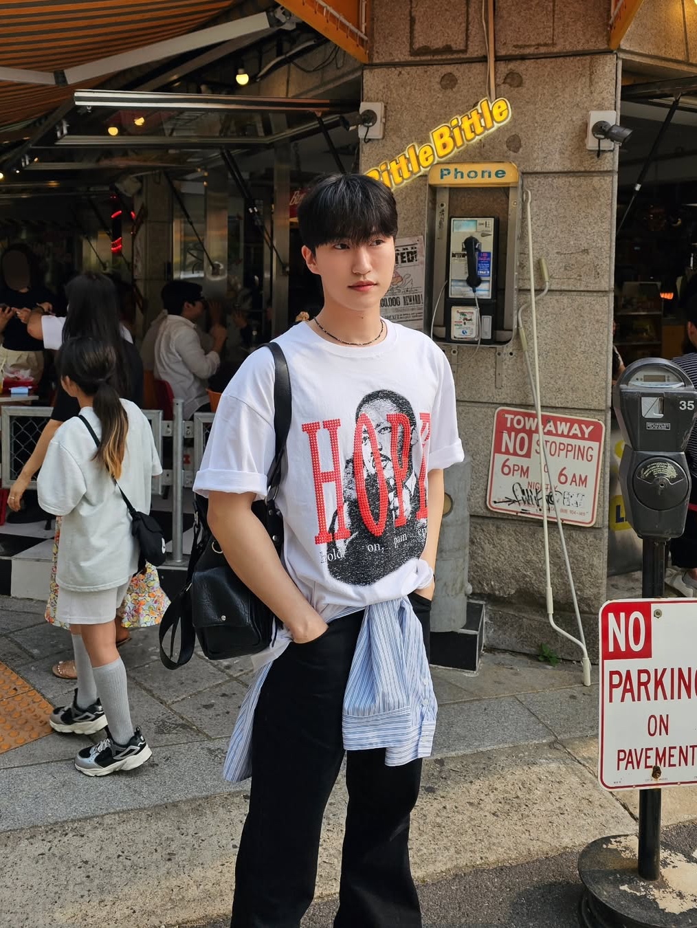 GRAILZ Pain Ends T-Shirts White 착용 스타일