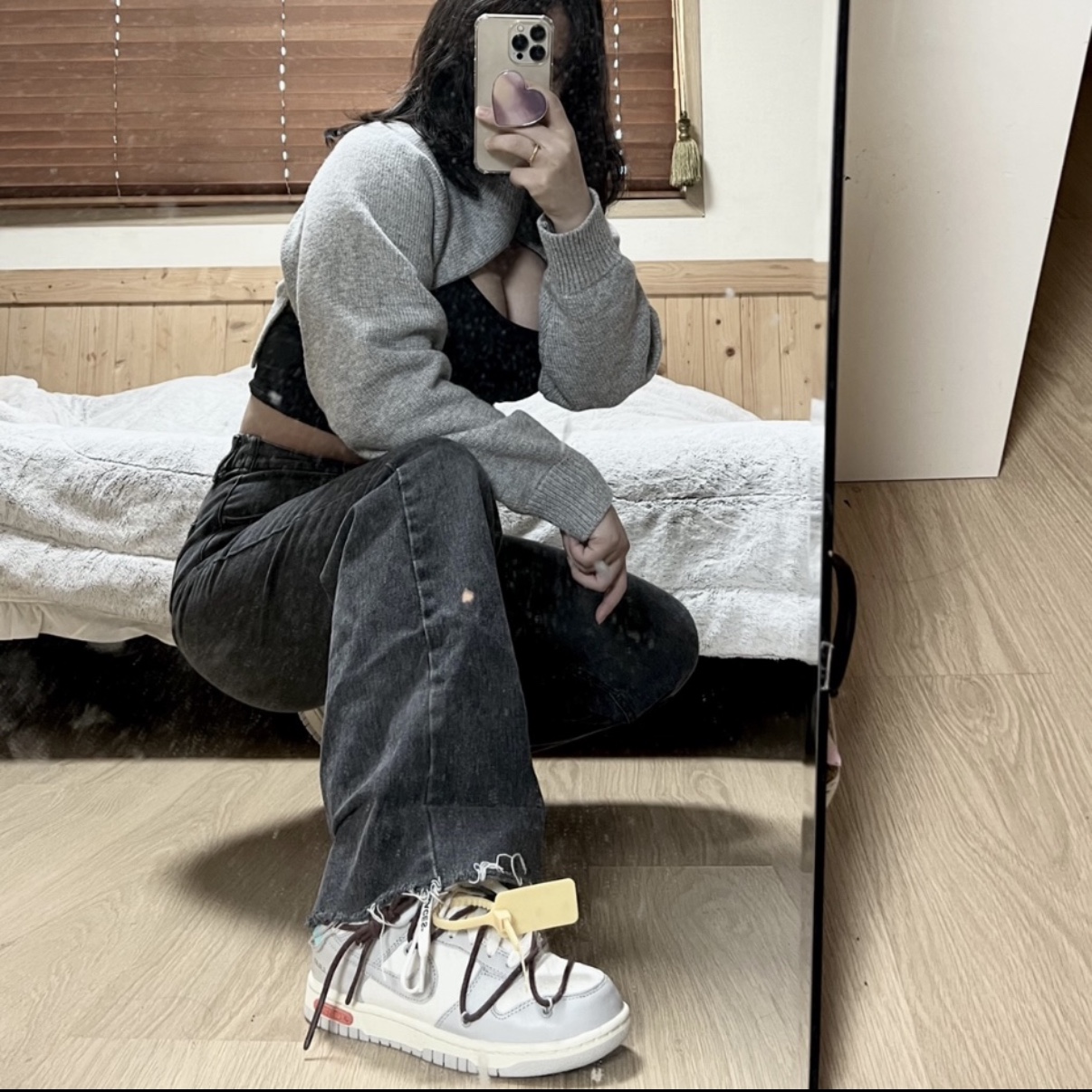 Nike x Off-White Dunk Low The 50 - Lot 46 착용 스타일
