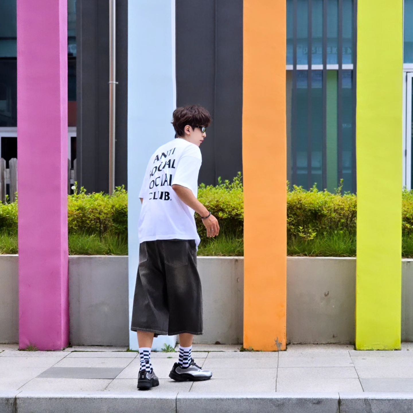 Anti Social Social Club Mind Games S/S Tee White, [6% 적립] FILA Pantera 99/25 Silver 착용 스타일 - 6