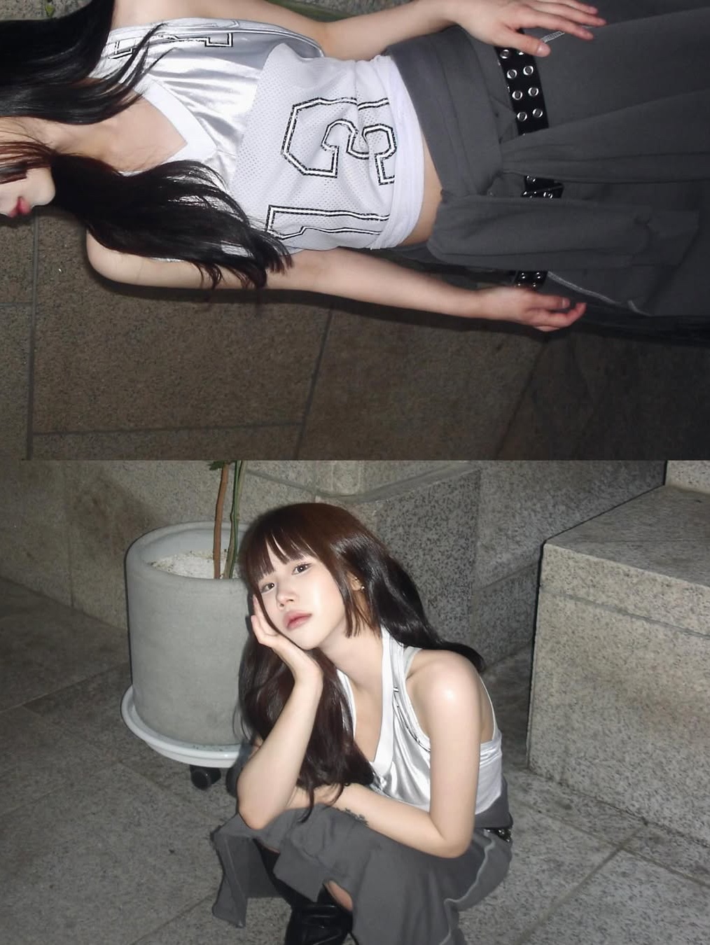GRAILZ 13 Halter Sleeveless Silver 착용 스타일 - 3