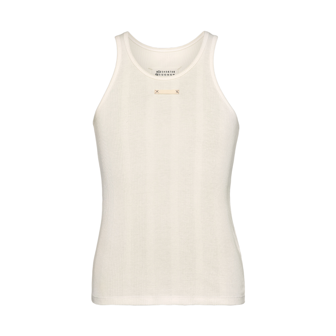 S50NL0049M20060101 Maison Margiela Margiela Label Tank Top White