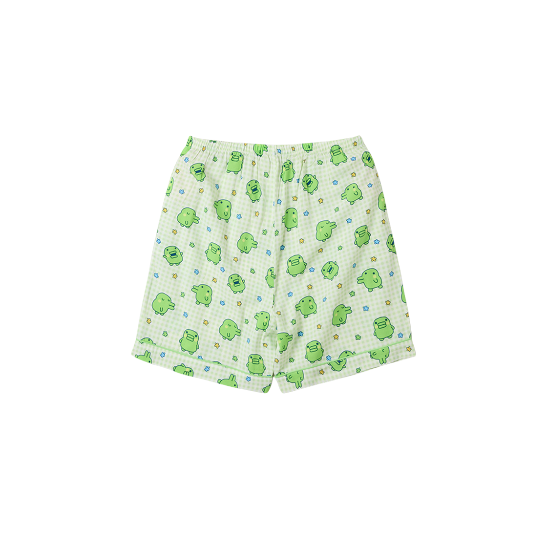 스파오 x 다마고치 숏슬리브 파자마 세트 그린(Spao x Tamagotchi Short Sleeve Pajama Set Green) - 4