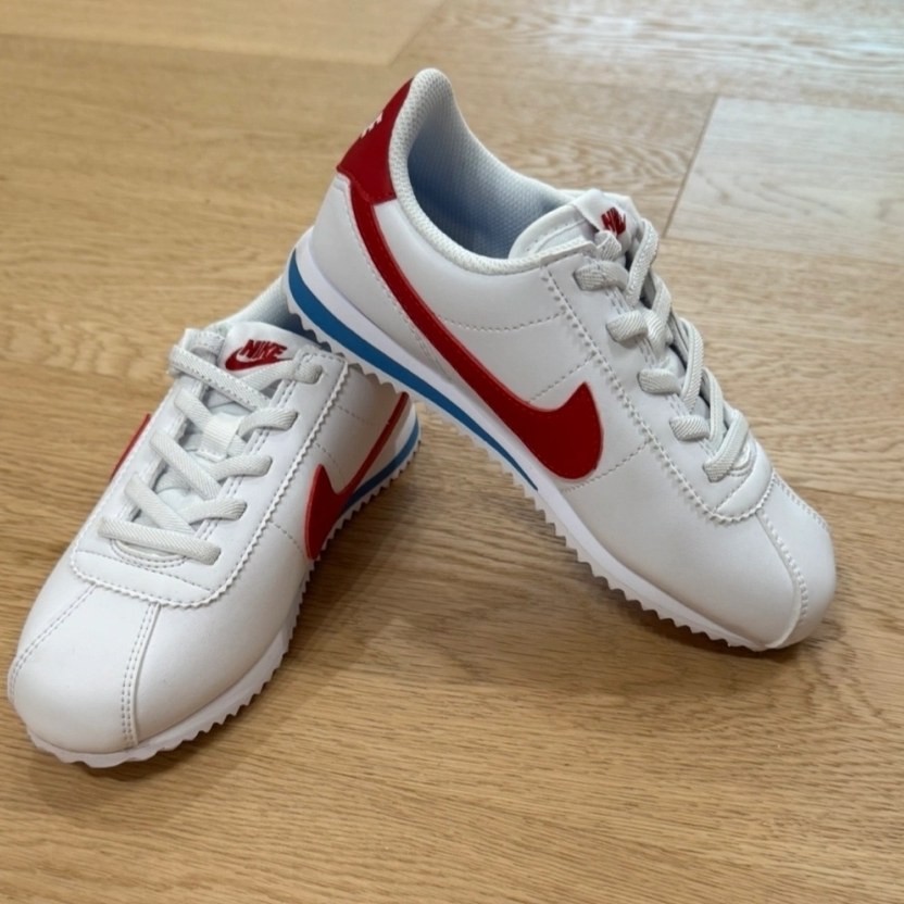 Nike Cortez Varsity Red White & Blue 착용 스타일