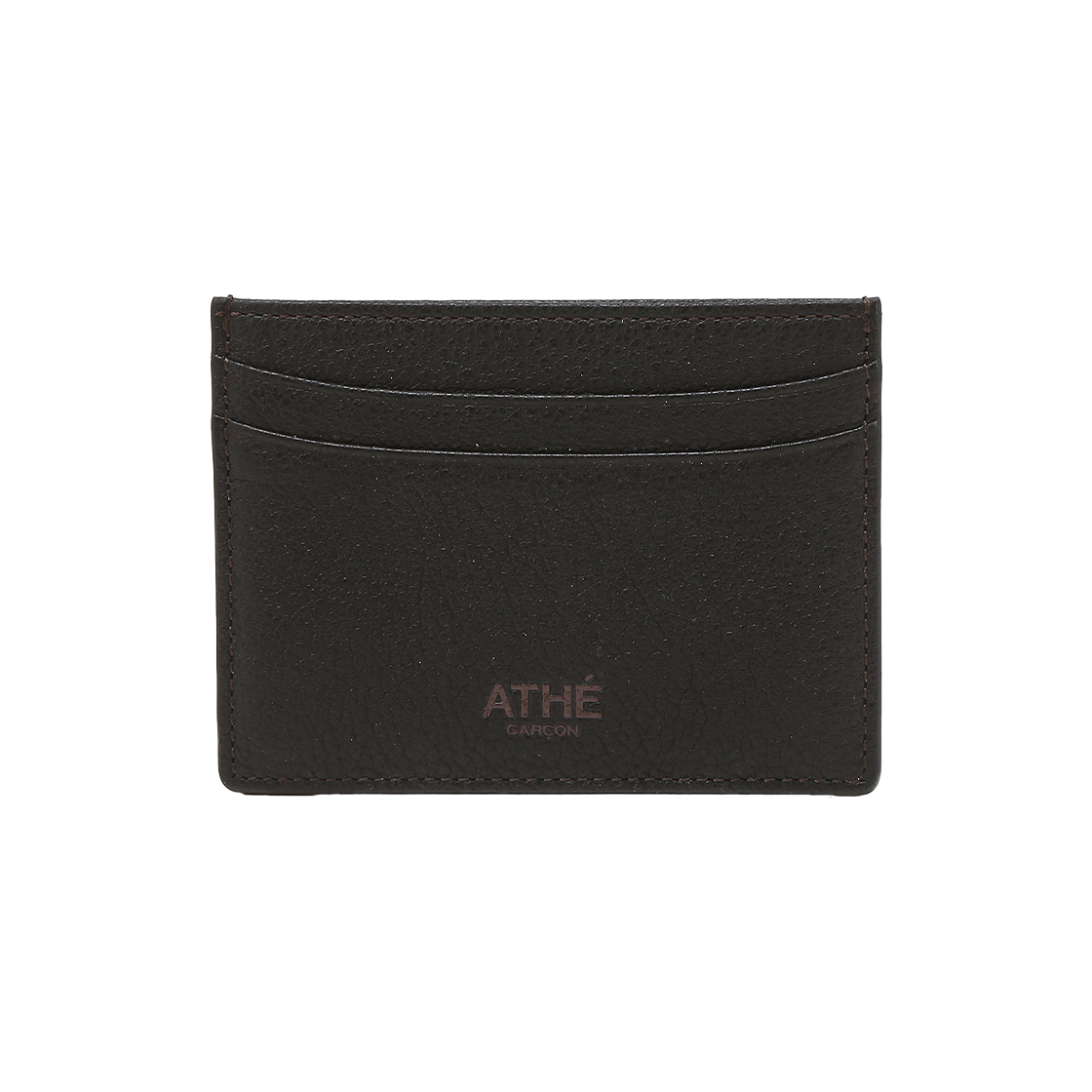 AAHO5FG03BK Athe garcon Basic Card Holder Black Noir