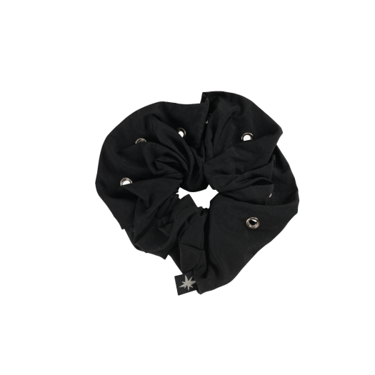 VAK252HB002BK [KREAM 단독] Vacant Archive Eyelet Scrunchie Black