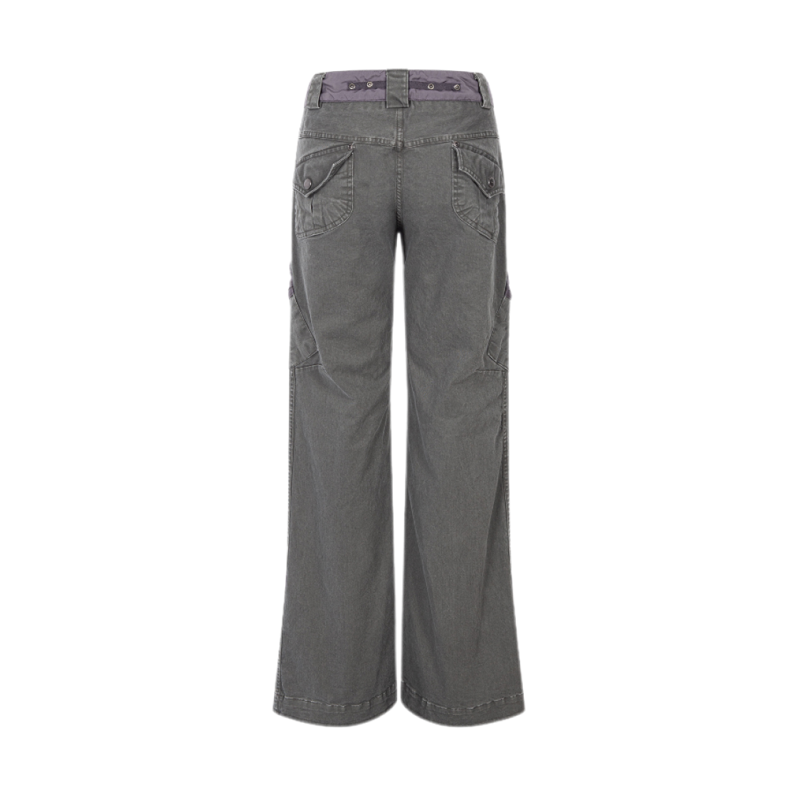 (W) 플리즈노팔로우 카밀라 사이드 포켓 팬츠 카키((W) Pleasenofollow Camilla Side Pocket Pants Khaki) - 2