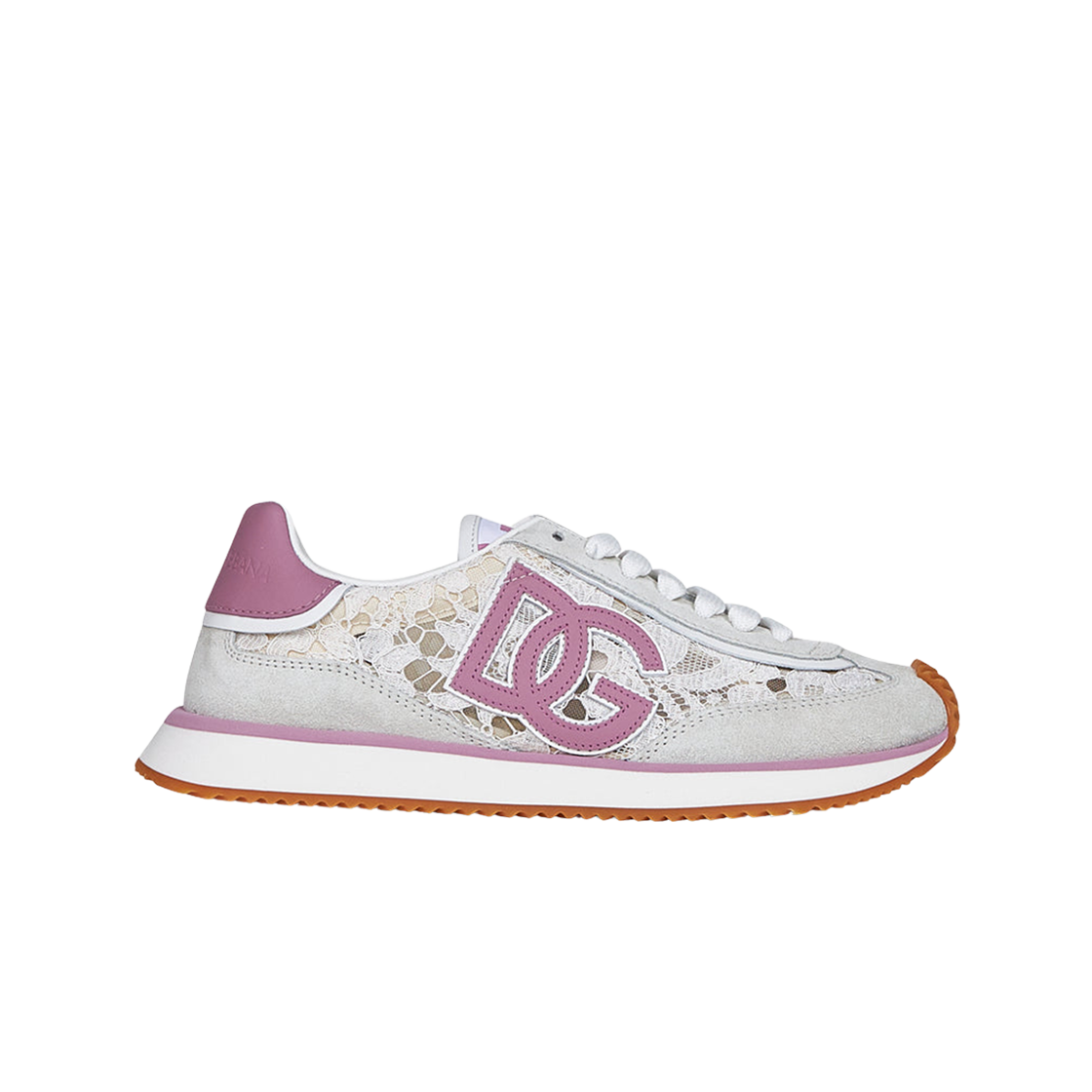 CK2340A9AC287587 (W) Dolce & Gabbana DG Cushion Sneakers White Pink