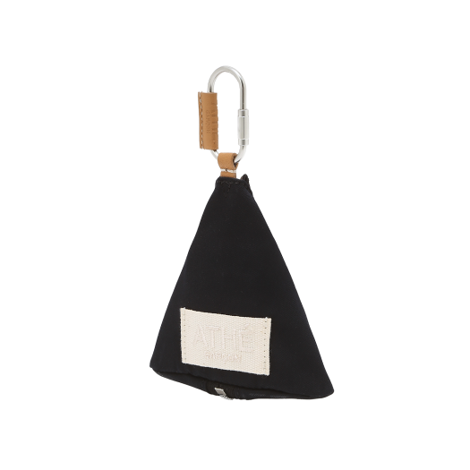 AAHO5FG10N2 Athe garcon Triangle Pouch Coin Wallet Navy