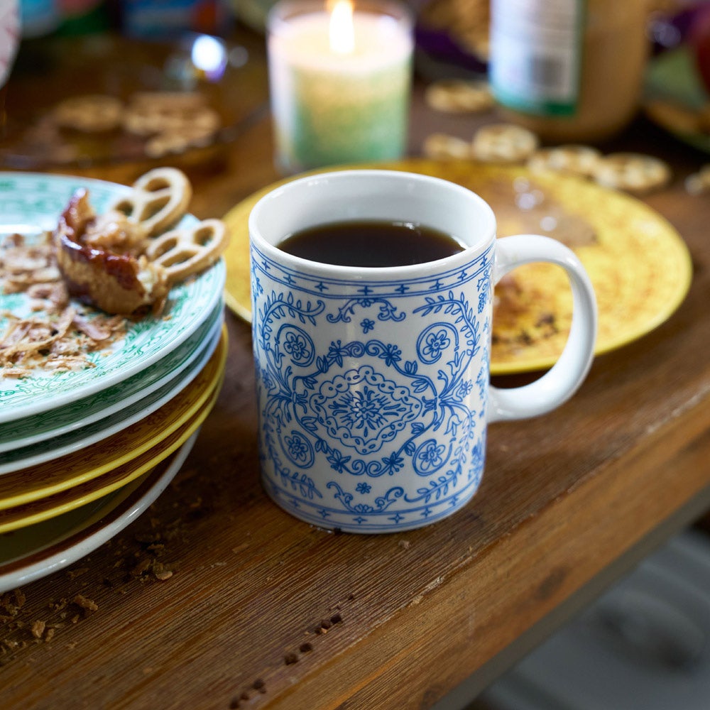 _SAYTOUCHE105_3 Say Touche Doodle Persian Mug White - #2
