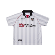 BDNS x LG TWINS Stripe S/S Jersey Silver (Non Marking Ver.)