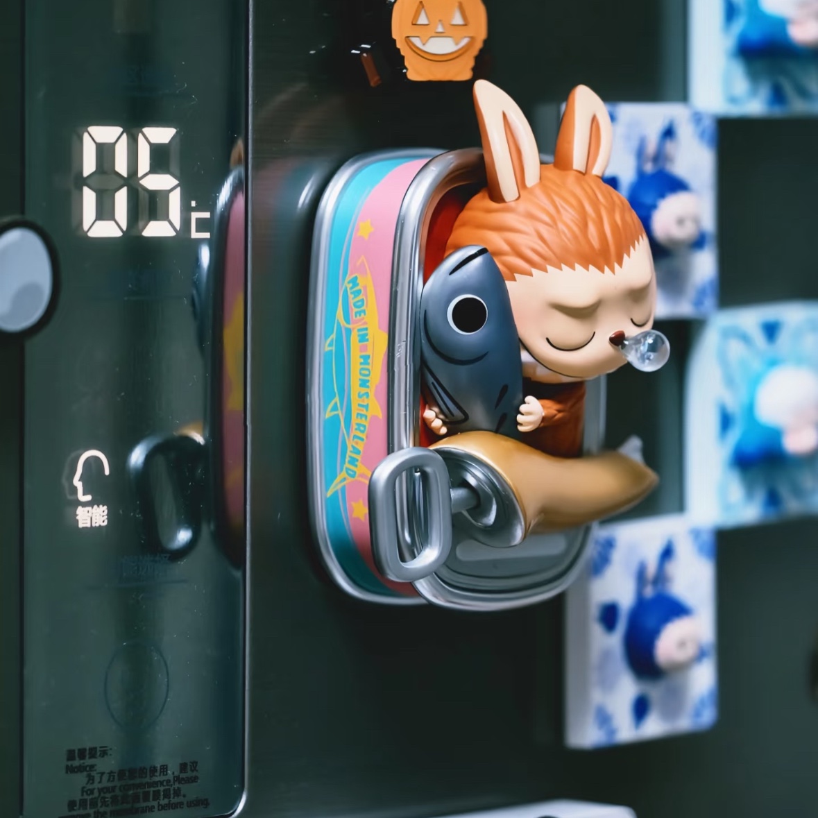 Pop Mart Labubu The Monsters Wacky Mart Series Figures Canned Sardines (Opened Case) 착용 스타일 - 2