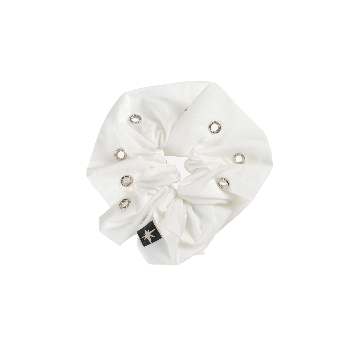VAK252HB002WH [KREAM 단독] Vacant Archive Eyelet Scrunchie White - 대표 이미지 #1