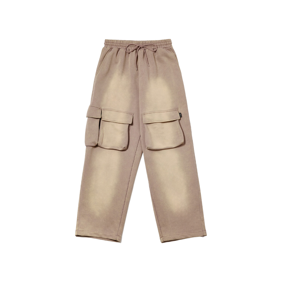 - Open Yy Washed Pocket Sweat Baggy Beige