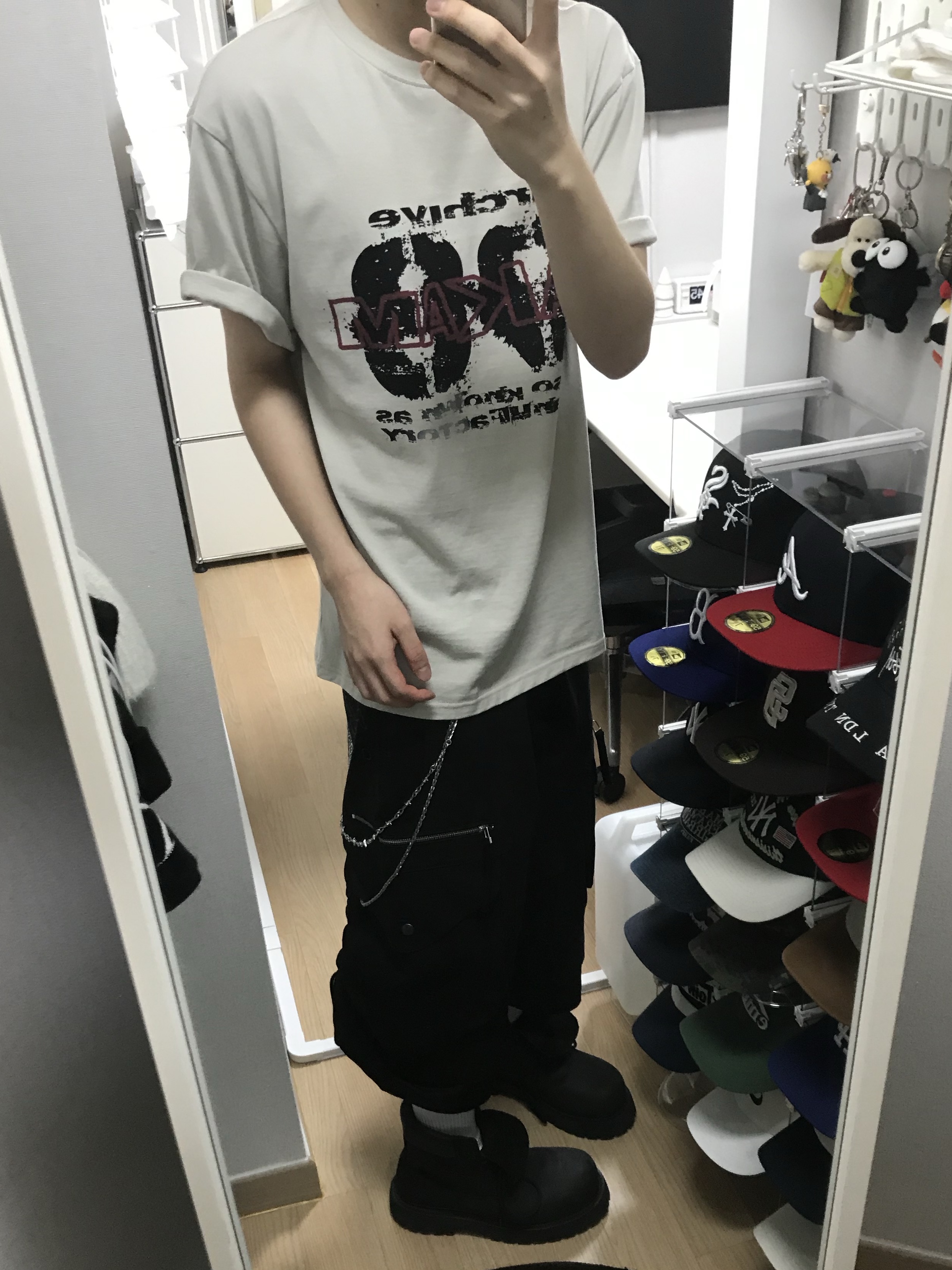 LOSTGARDEN Route Black 착용 스타일 - 1