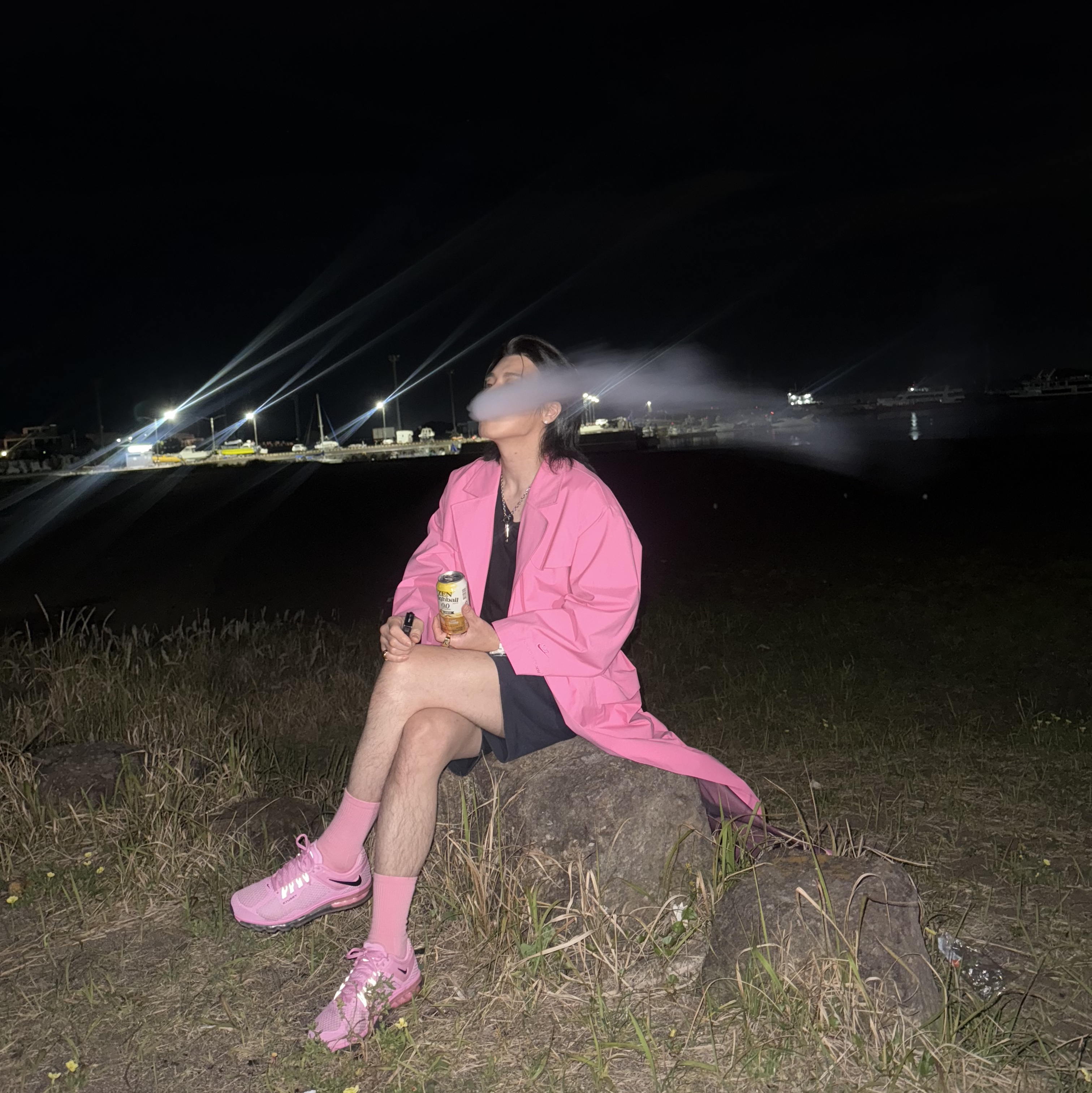 Nike x Stussy Air Max 2013 Psychic Pink 착용 스타일 - 4