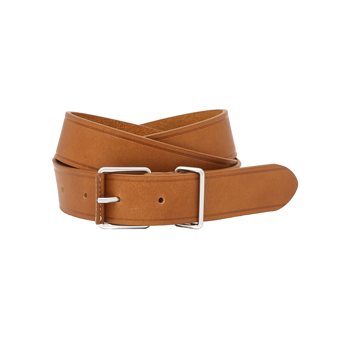 AABE5FG01W2 Athe garcon Leather Belt Dark Beige Buttero