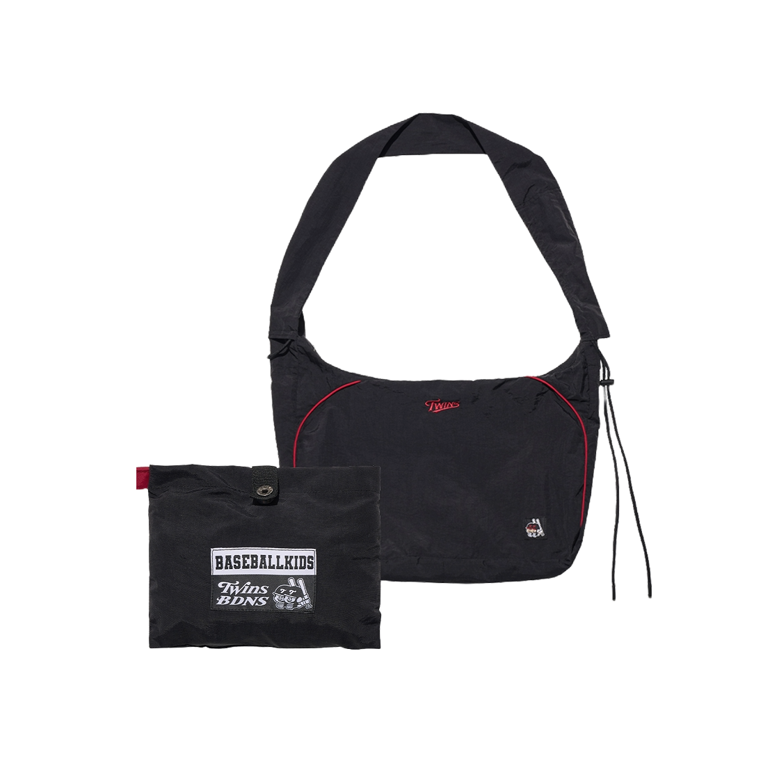 빠더너스 x LG 트윈스 패커블 더그아웃 백 레드(BDNS x LG TWINS Packable Dugout Bag Red)