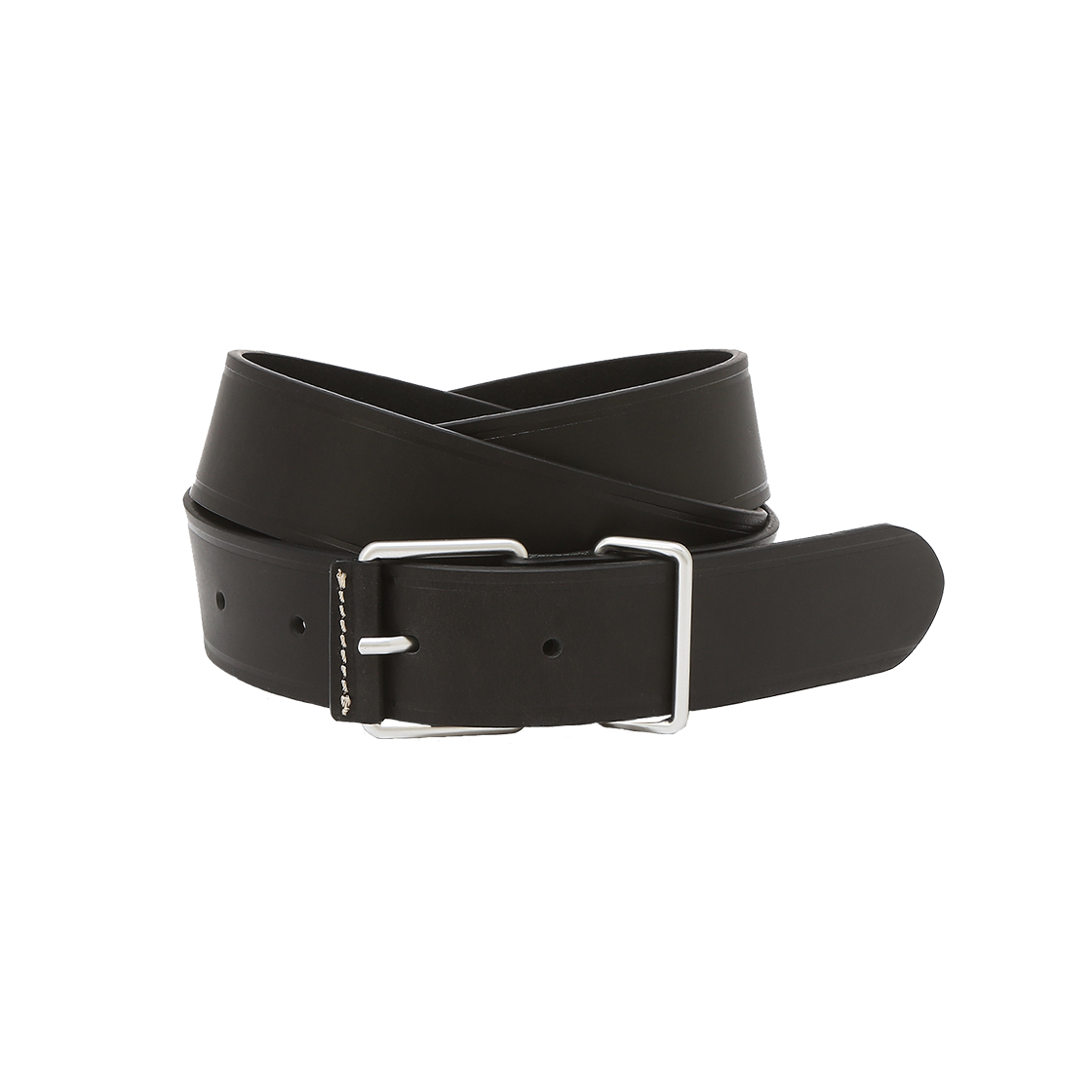 AABE5FG01BK Athe garcon Leather Belt Black Buttero