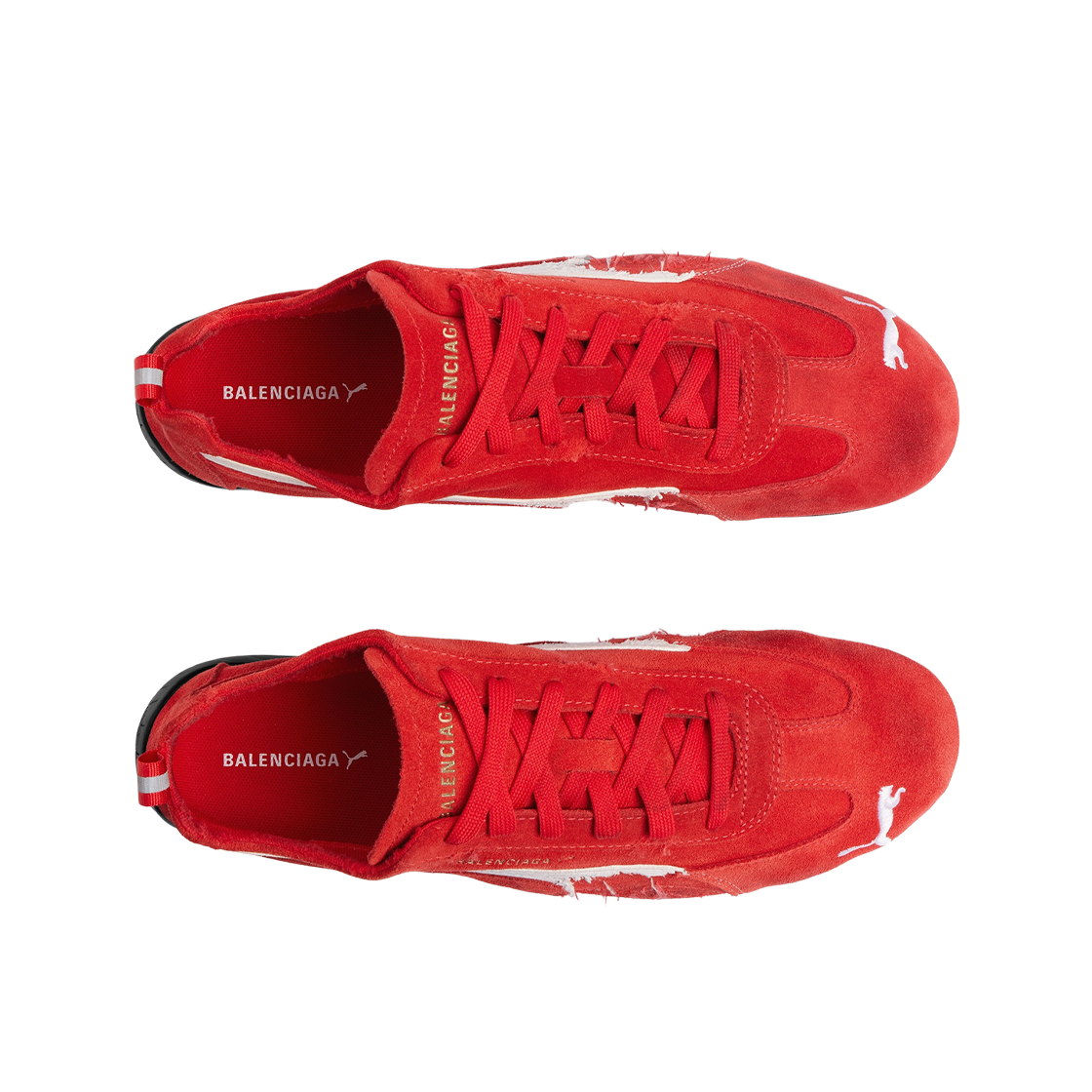 발렌시아가 x 푸마 스피드캣 스웨이드 레드 화이트(Balenciaga x Puma Speedcat Suede Red White) - 2