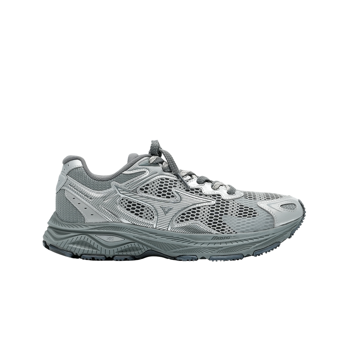 D1GH223524 Mizuno Racer S Silver Grey