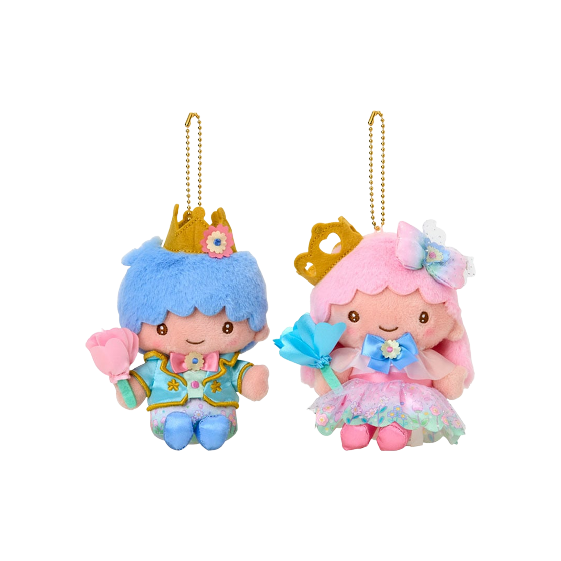 629201 Sanrio Little Twin Stars Everyone is The Star Excing Design Series Mascot Holder (Set of 2)