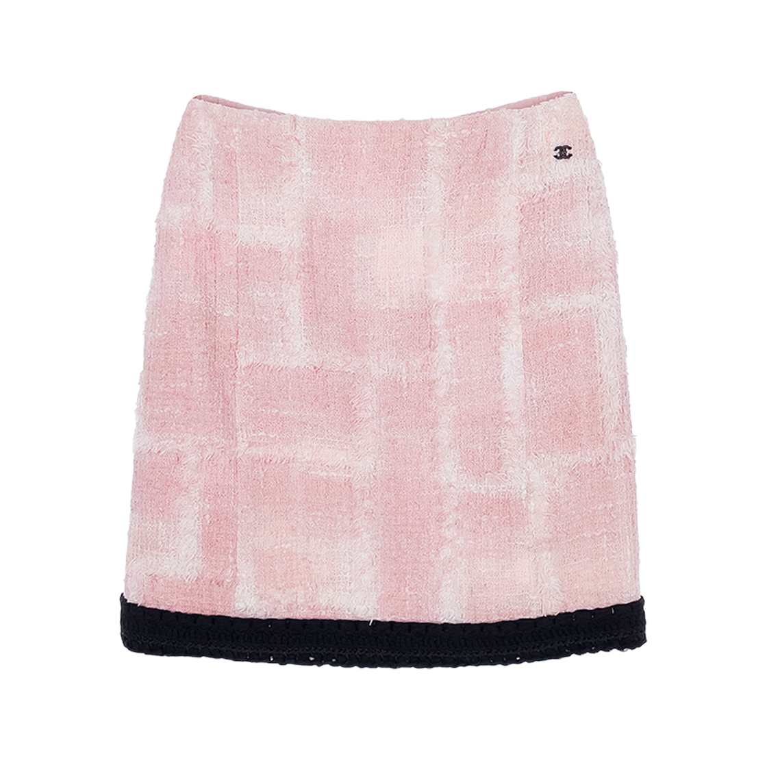 ITHWRW4EWVNG Chanel 22C Tweed Skirt Pink/Black - 대표 이미지 #1