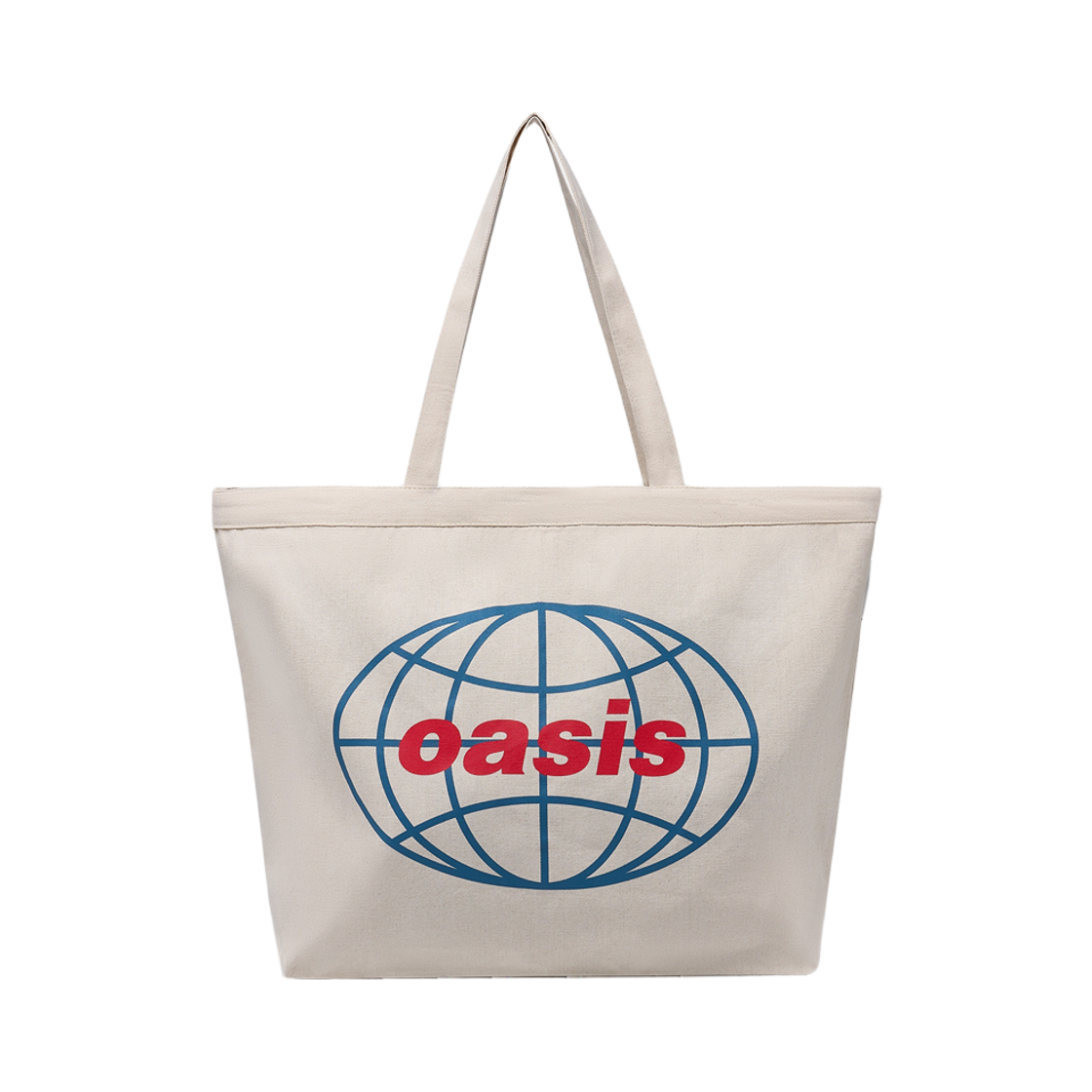 【NOICE】 NOICE X OASIS CANVAS TOTE BAG / 追跡付 노이스 x 오아시스 월드 와이드 캔버스 토트백 내추럴 | Noice