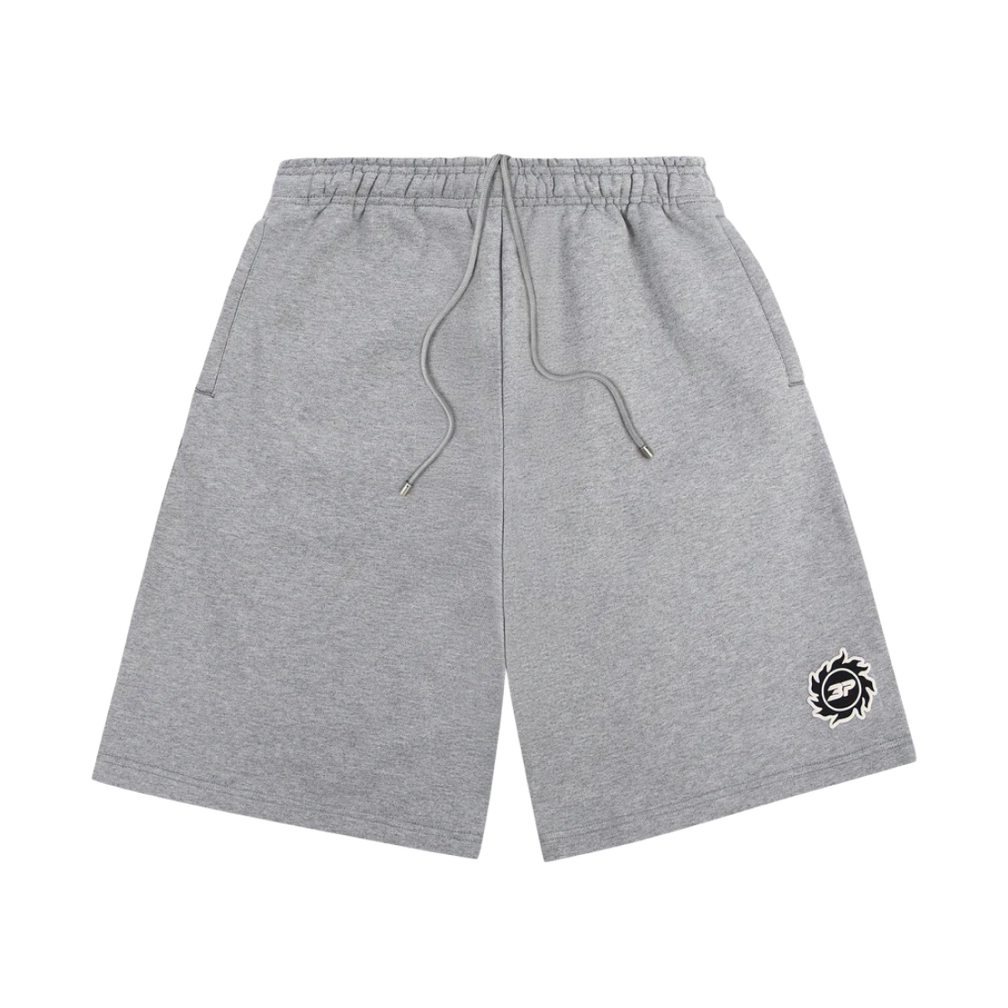 브로큰 플래닛 썬 로고 쇼츠 헤더 그레이(Broken Planet Sun Logo Shorts Heather Gray)