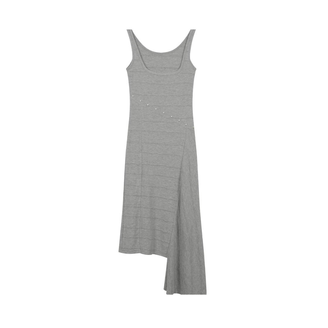 VAK252OP001 Vacant Archive Jadey Sleeveless Long One-Piece Melange