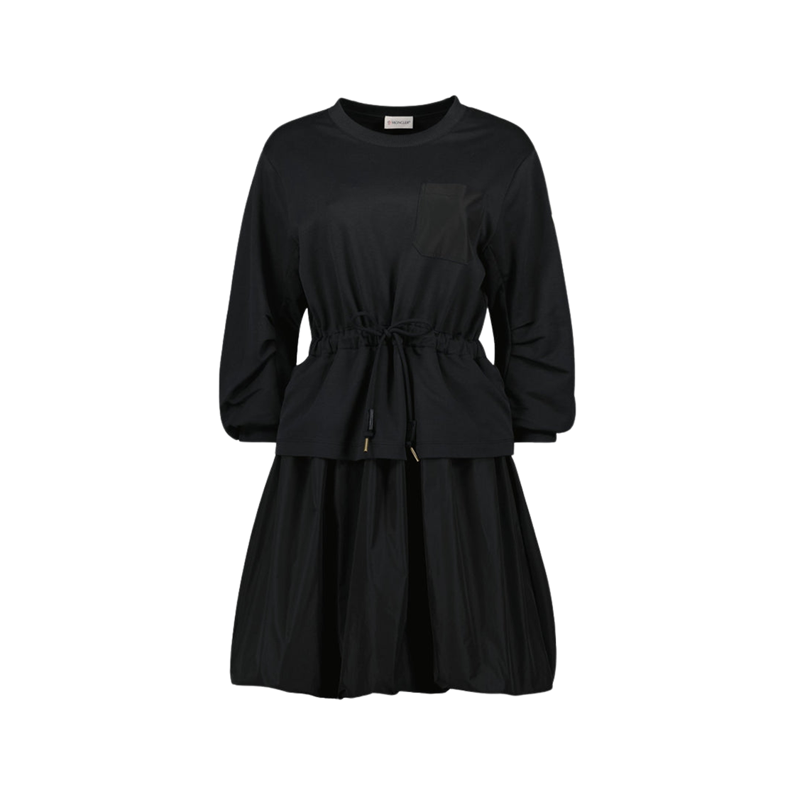K1-093-8I00014-89A1K-999 (W) Moncler Cotton Dress Black