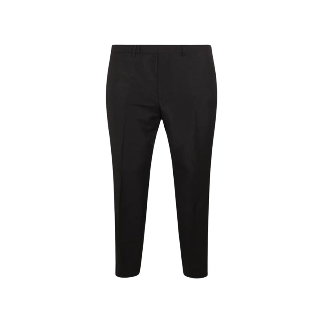 769985-Z592B-1000 (W) Gucci Horsebit Embellished Mohair Wool Pants Black