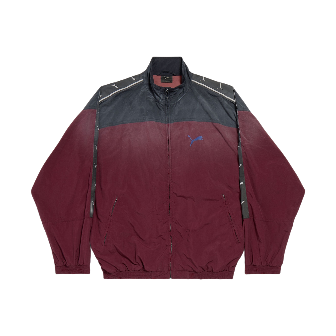 850838TTO046164 Balenciaga x Puma Tracksuit Jacket Burgundy