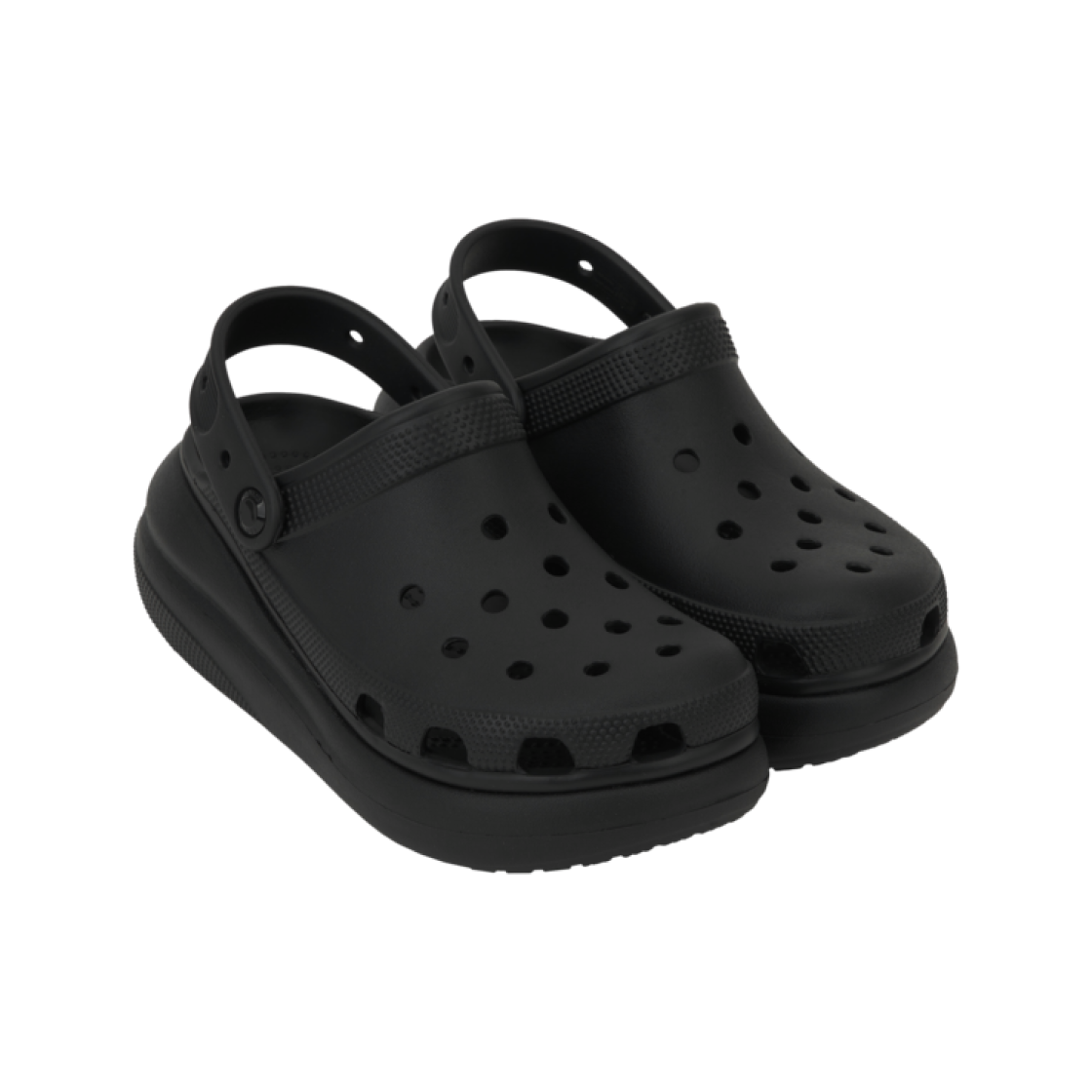 207521-001 Crocs Classic Crush Clog Black - #4