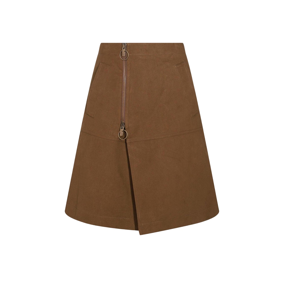 8098019 (W) Burberry Cotton Skirt Bramble