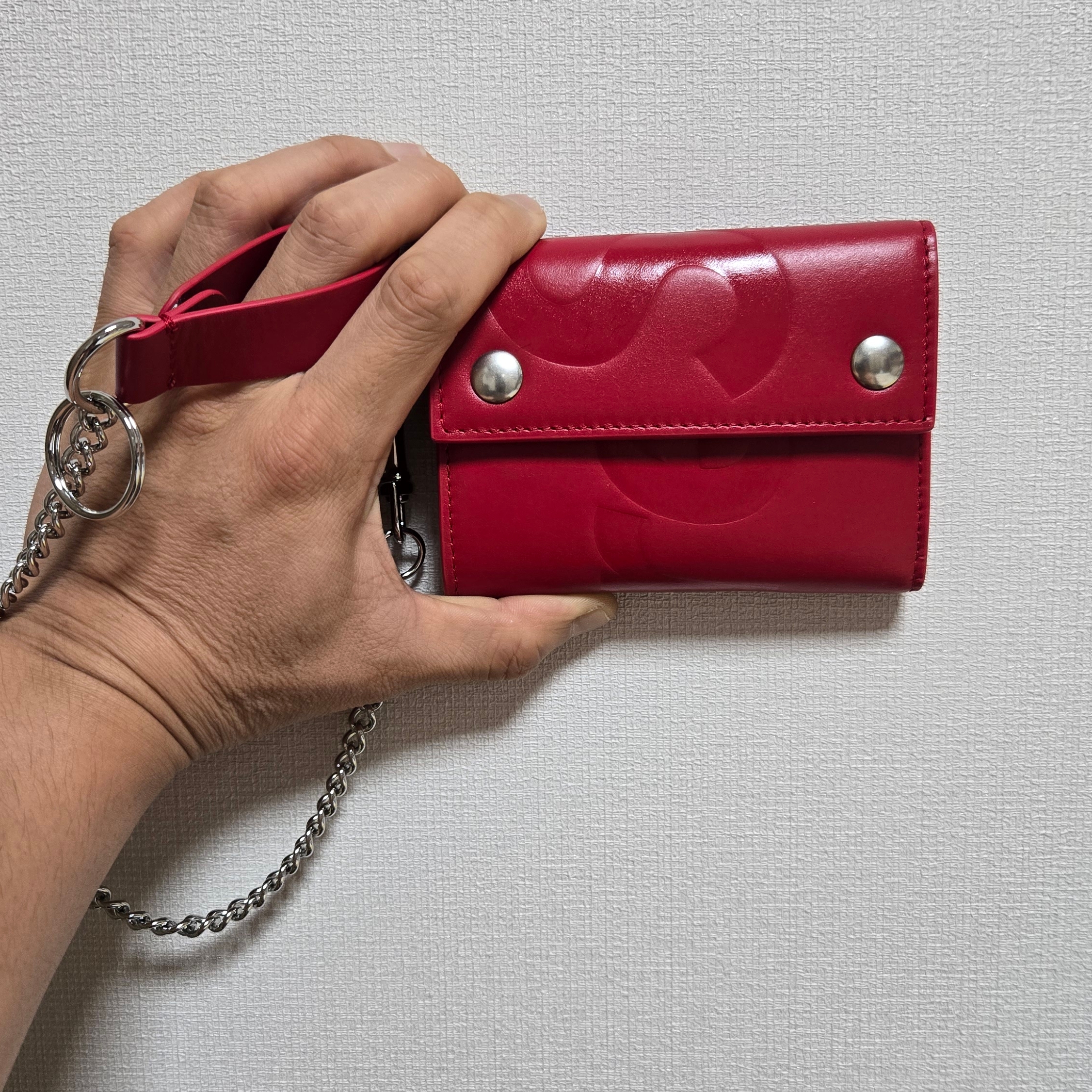 Supreme x PB Swiss Tools Screwdriver Red - 25SS, Supreme Leather Chain Wallet Red 착용 스타일 - 2