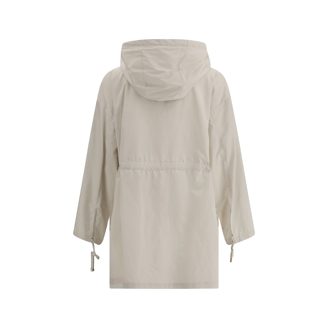 (W) 몽클레르 사베른 후드 파카 화이트 - 25SS((W) Moncler Saverne Hooded Parka White - 25SS) - 2