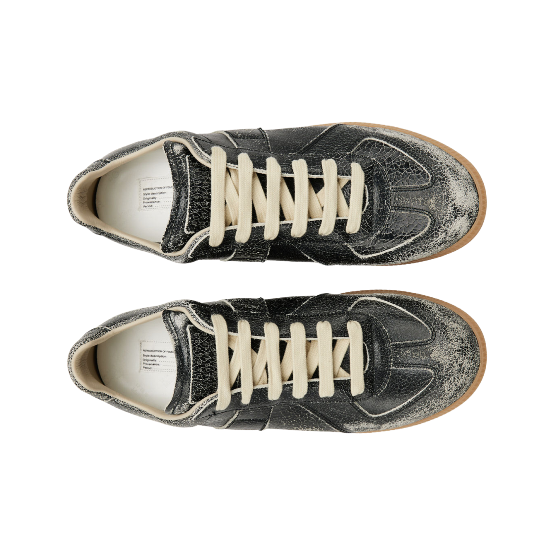 메종 마르지엘라 레플리카 스니커즈 블랙 화이트(Maison Margiela Replica Sneakers Black White) - 2