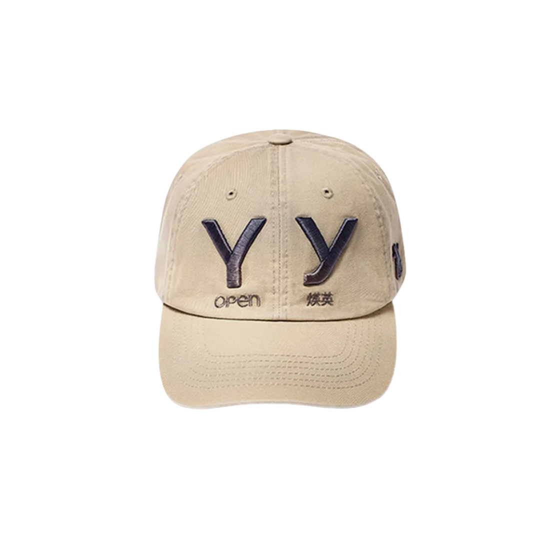오픈 Yy 그라디언트 볼캡 베이지(Open Yy Gradient Ball Cap Beige)