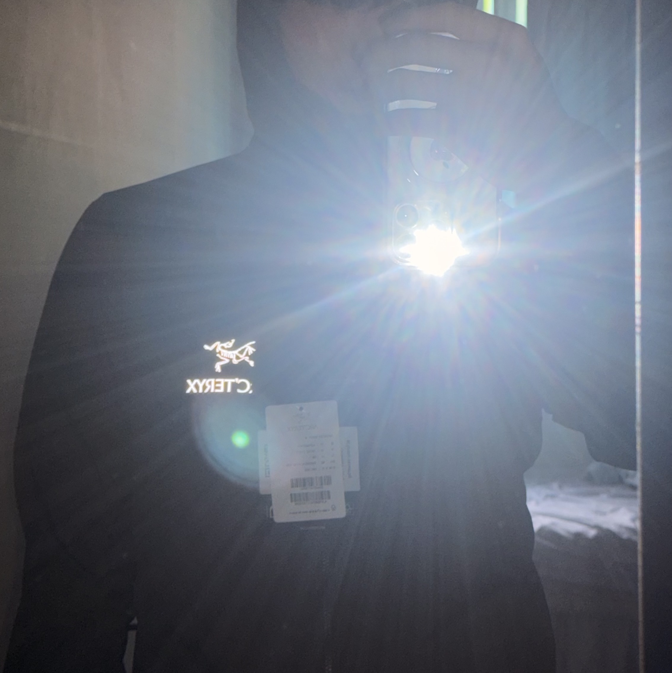 Arc'teryx Squamish Hoody Tatsu 착용 스타일