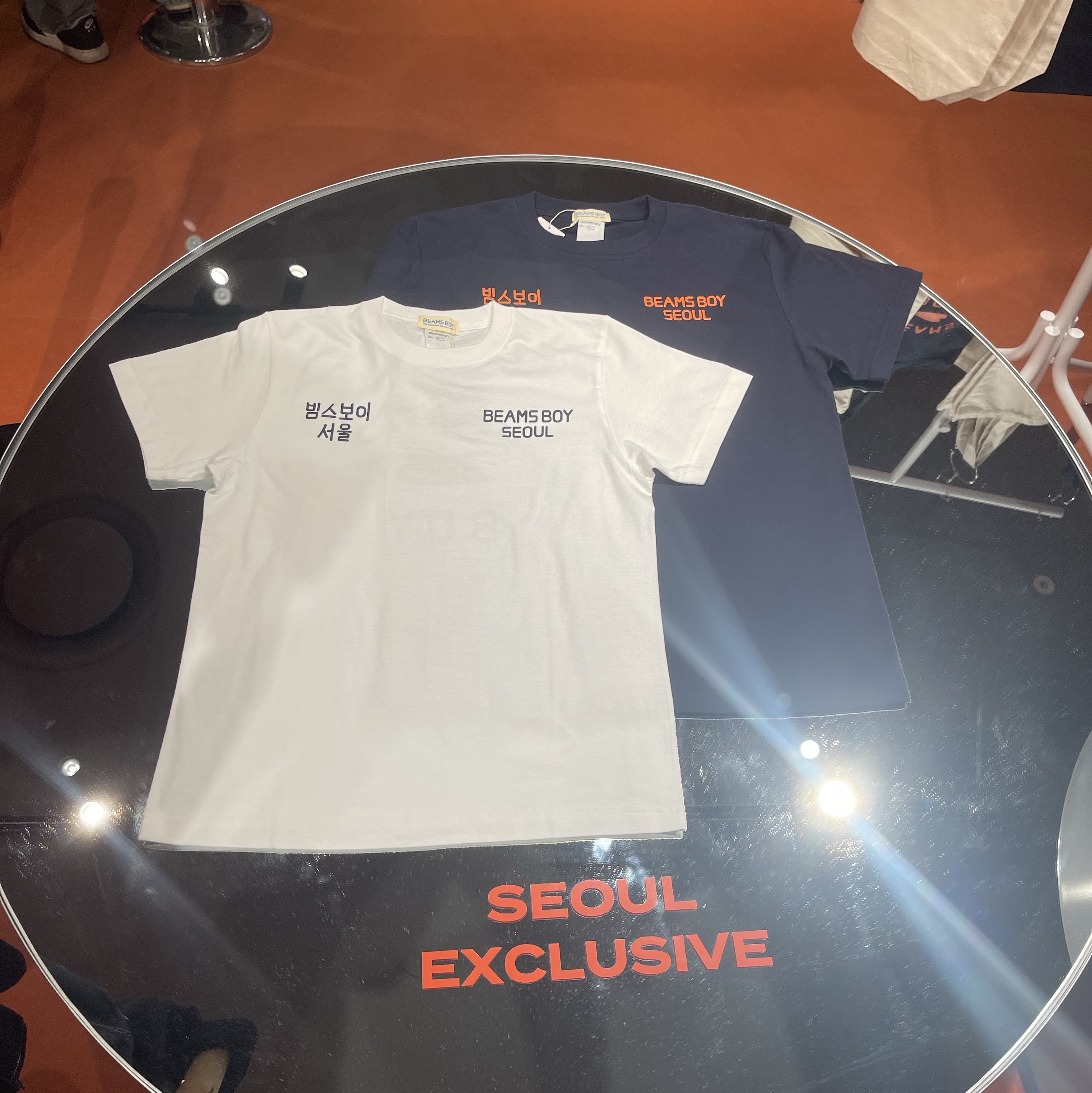 Beams Boy T-Shirt White - Korea Exclusive 착용 스타일