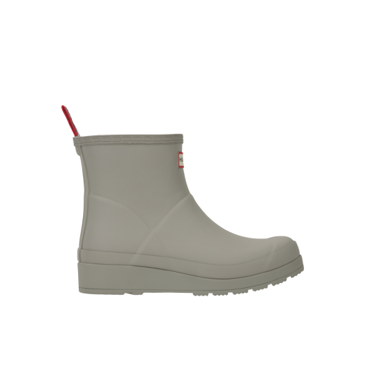 (W) Hunter Play Short Rain Boots Zinc Grey