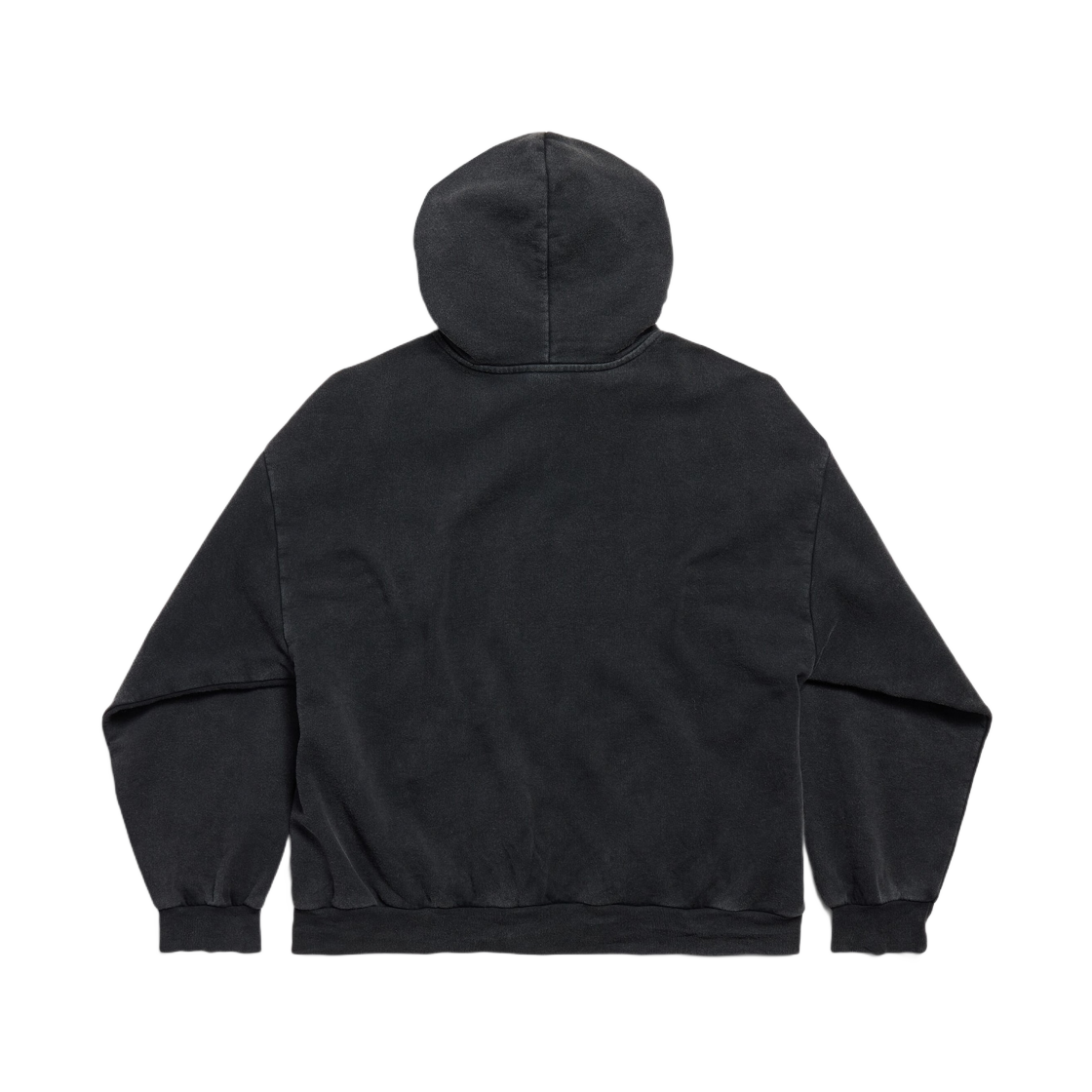 발렌시아가 x 푸마 후드 미디움 핏 블랙 페이디드(Balenciaga x Puma Hoodie Medium Fit Black Faded) - 2