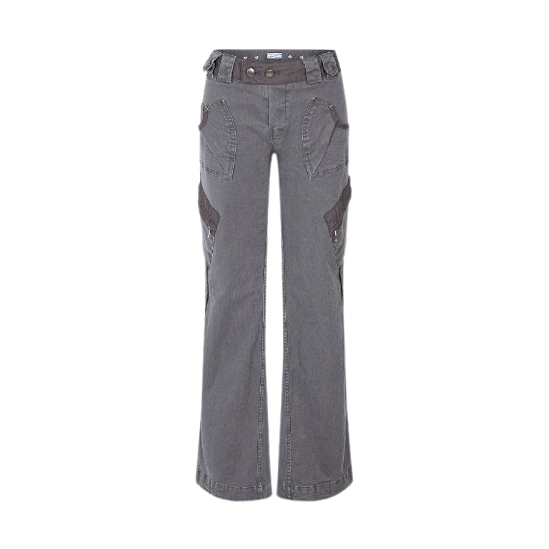 PLEASENOFOLLOW ■ Camilla Side Pocket Pants W) 플리즈노팔로우 카밀라 사이드 포켓 팬츠 그레이