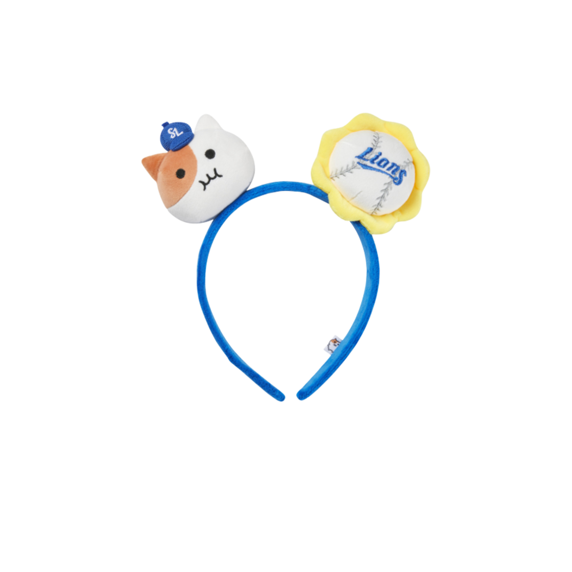 삼성 라이온즈 x 쫀냐미 헤드밴드 블루(Samsung Lions x Zzonnyami Headband Blue)