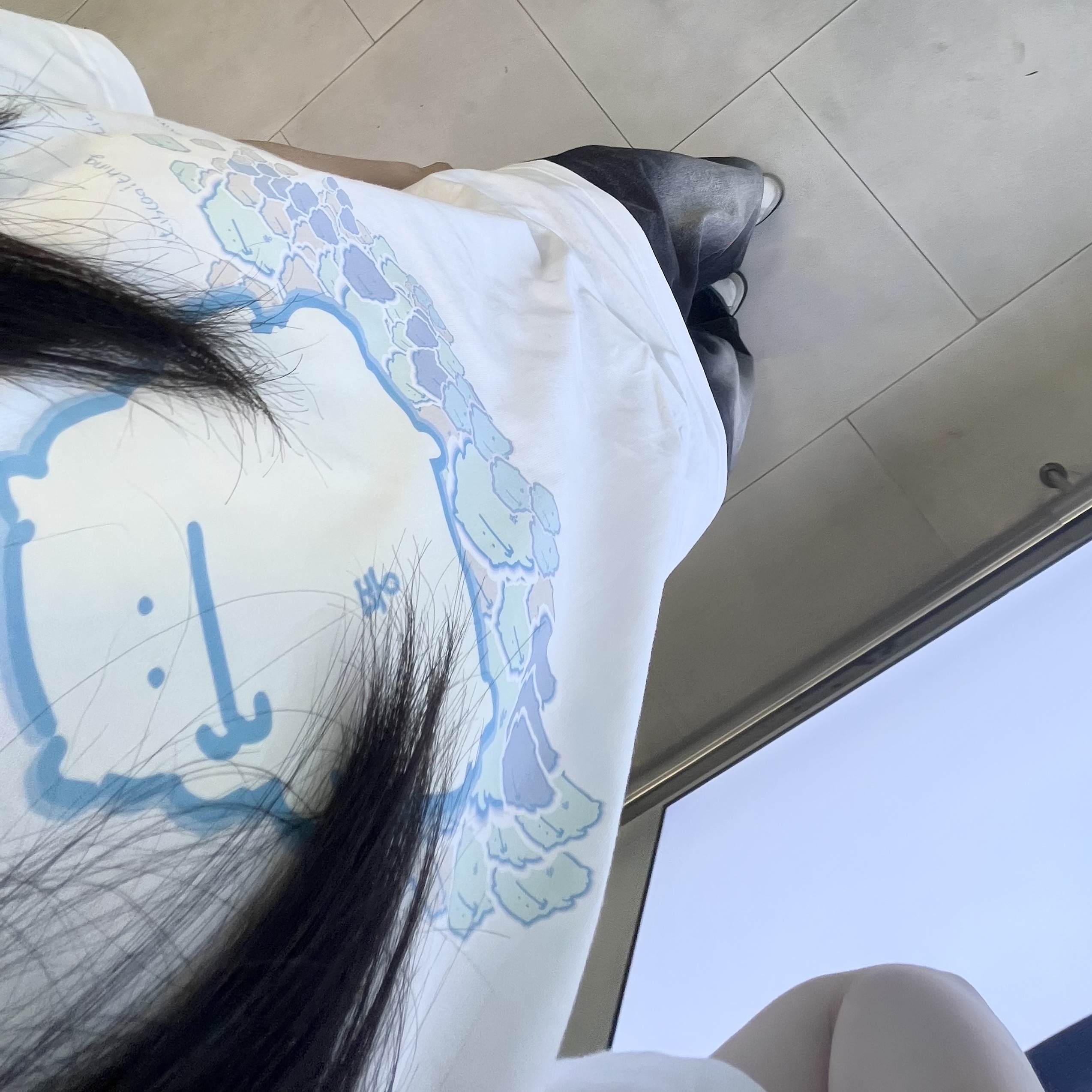 itiscoolthing Dung Mincheol T-Shirts White 착용 스타일