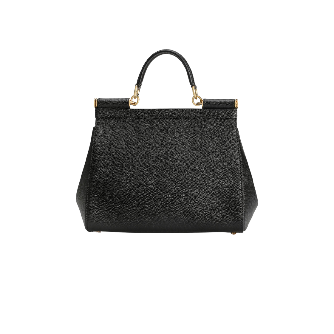 돌체 앤 가바나 라지 시실리 핸드백 블랙(Dolce & Gabbana Large Sicily Handbag Black) - 2