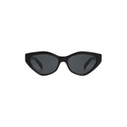 (W) Celine Triomphe 17 Sunglasses in Acetate Black
