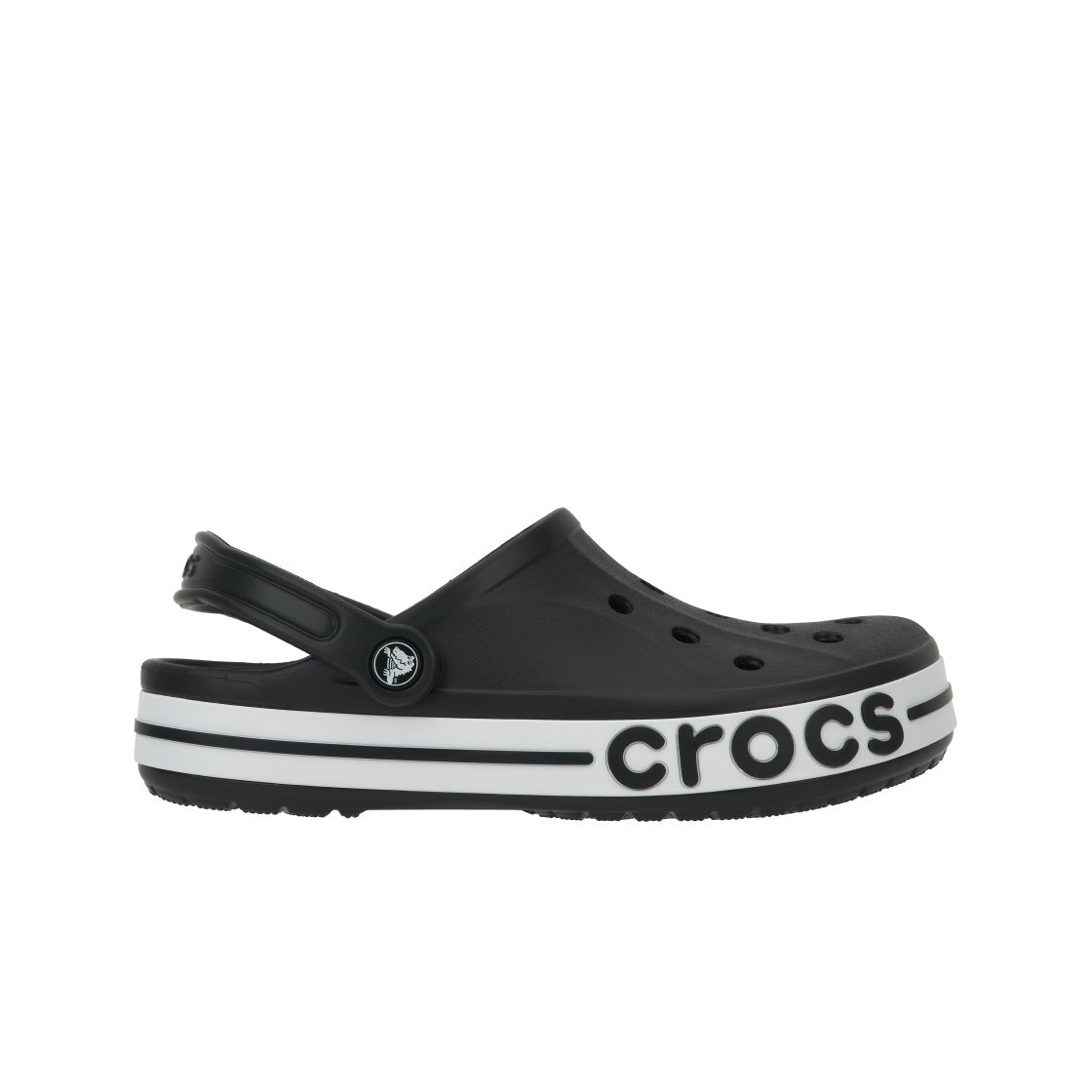 크록스 바야밴드 클로그 블랙 화이트(Crocs Bayaband Clog Black White)