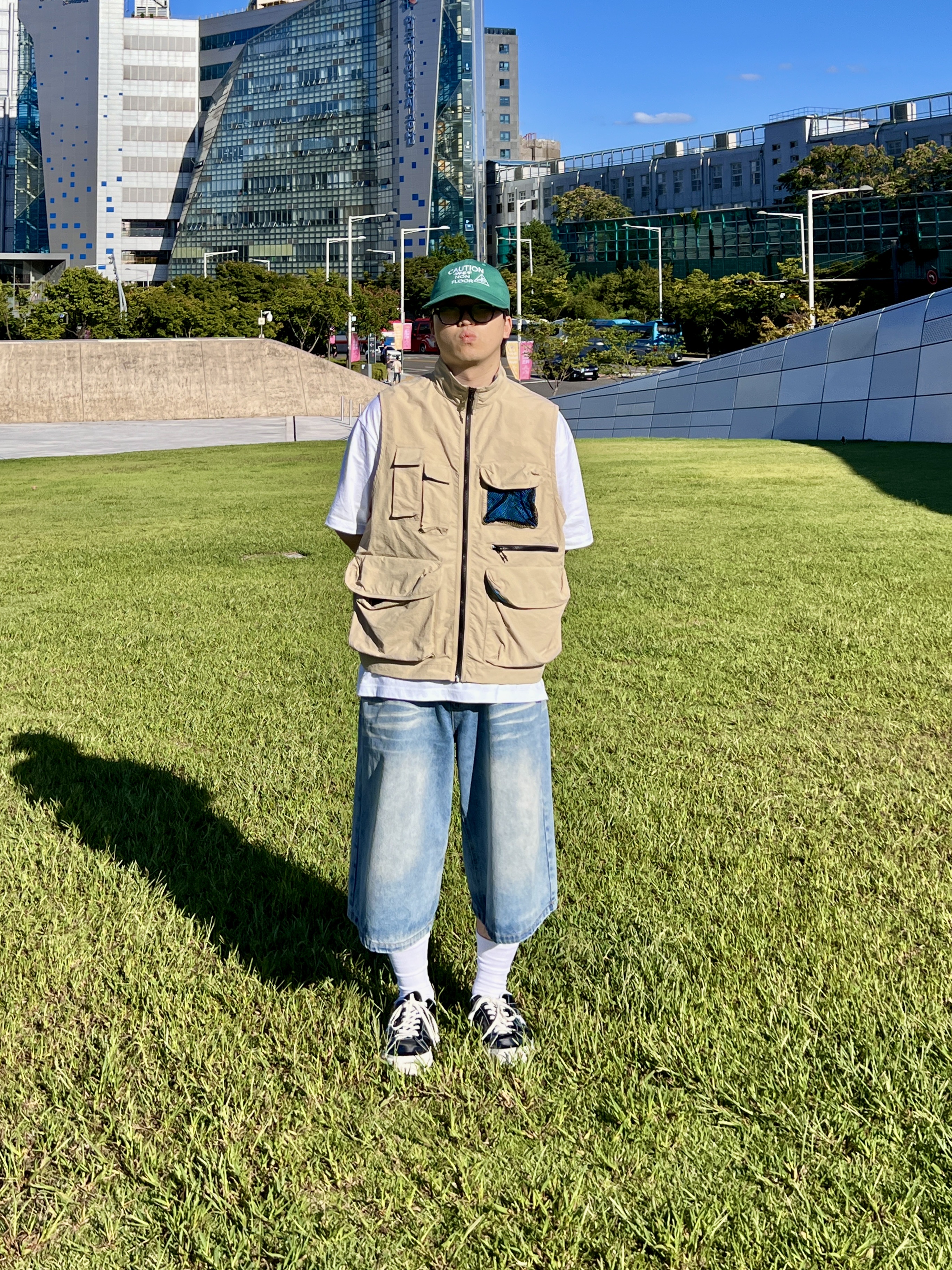 Converse One Star Ox Black 착용 스타일